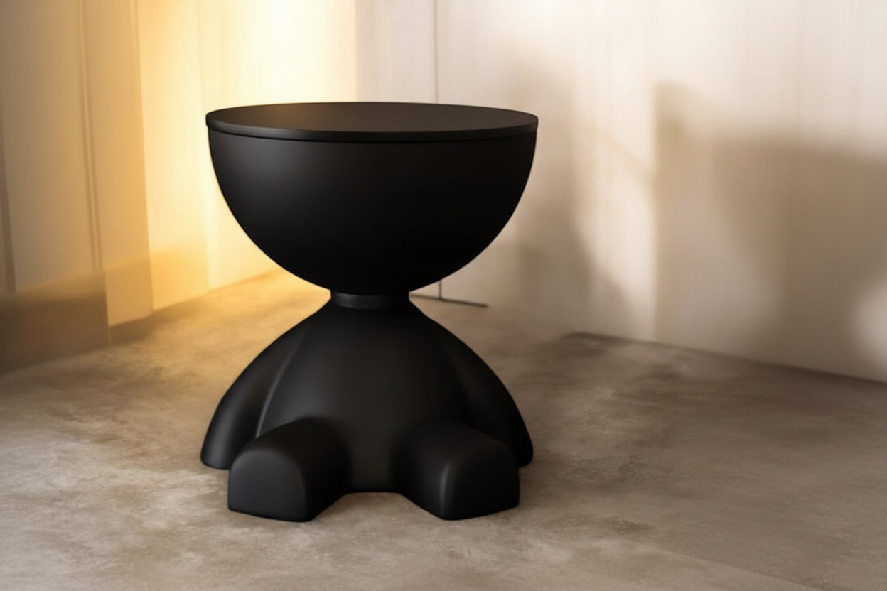 Comodino Creativo a Forma di Orso – Tavolino Multifunzionale in Plastica per Camera da Letto e Soggiorno