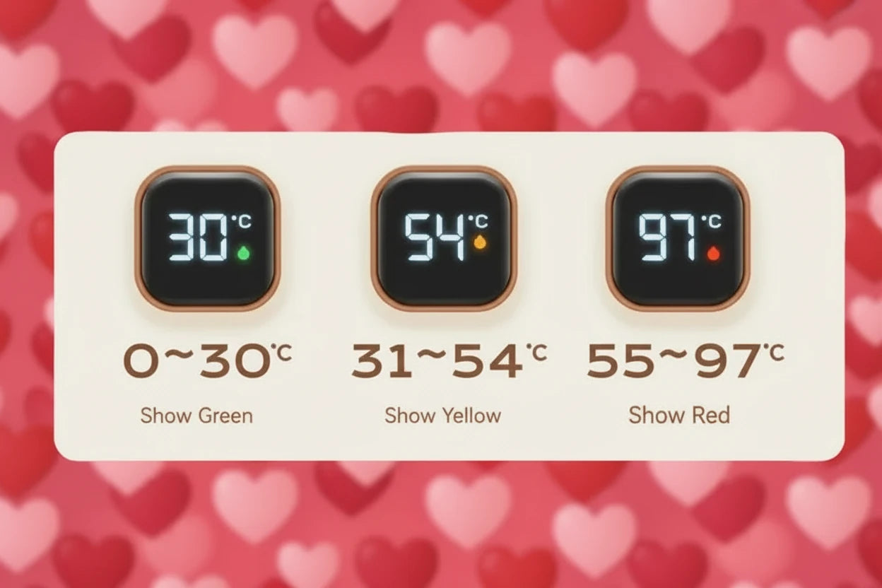 Tazza Termica da Viaggio in Acciaio inox , con Display LED, Antigoccia e Portatile, Idea Regalo